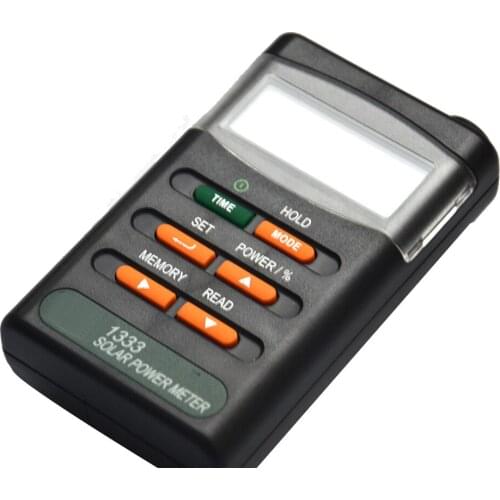 TES-1333 Solar Power Meter Solar Power Meters Digital Radiation Detector Solar Cell Energy Tester