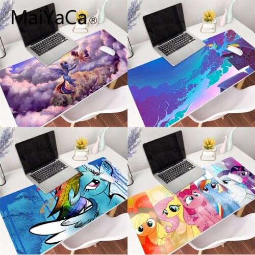 MaiYaCa Little Pony gamer play mats Mousepad Anti-slip Rubber Gaming Mouse Mat xl xxl 800x300mm for Call of Duty 3