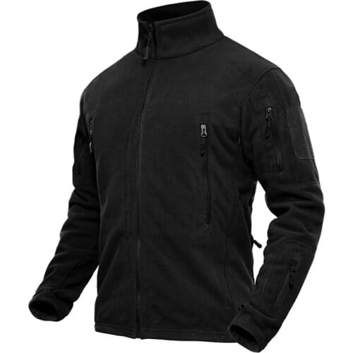 Men Fleece Jacket Outdoor Clothing Military Tactical Jacket Coat Male Thermal Army Jacket Autumn Hiking Huntting Jackets