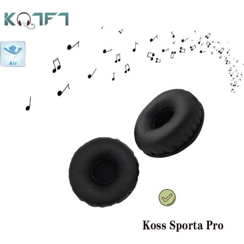 KQTFT 1 Set of Replacement EarPads for Koss Sporta Pro Headset EarPads Earmuff Cover Cushion Cups