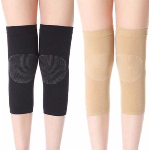 1 Pair Sport Compression Knee Pad Sleeve For Basketball Volleyball Fitness Running Cycling Knee Protector Braces Elastic