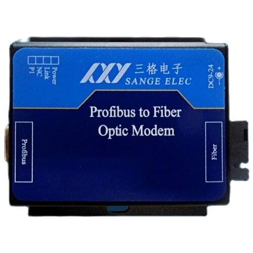 Profibus Optical transceiver dp to Fiber optic converter communication extension module Point-to-point SC/LC interface