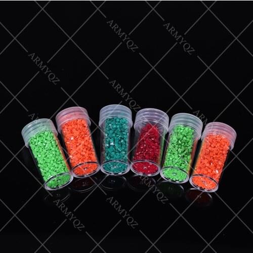 30/60/90/120 Transparent Bottles Diamond Painting Accessories Container Bottles Diamond Embroidery Tool Crystal Bead Storage jar