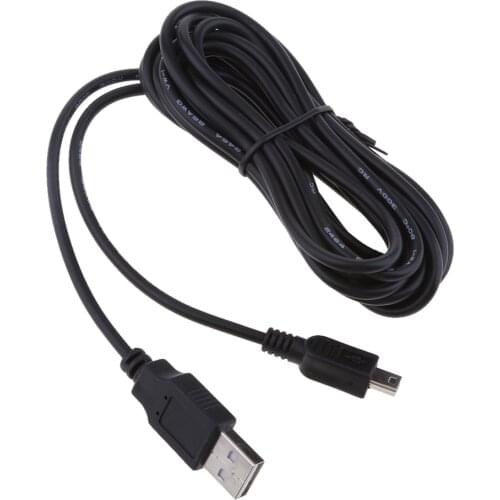 Universal 5V 2A Mini USB Chargers Cable Direct Head Plug DVR GPS Charging Cables Easy Use