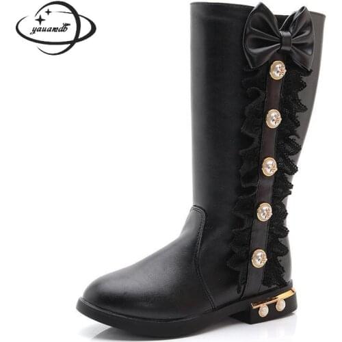 YAUAMDB Children's Leather Shoes