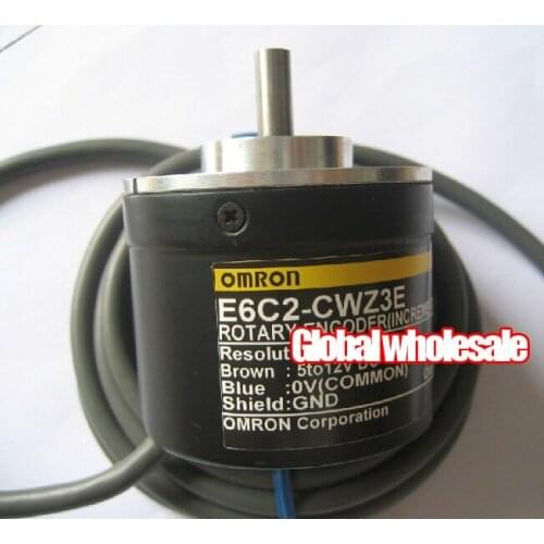 1pcs E6C2-CWZ3E 1200P/R encoder for Omron / 1200 line incremental encoder / optical rotary encoder