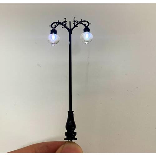 HO Scale Model trains Railway park garden Street Light 3V Lamppost Lamps/Model Park Lamps/Train Layout Model Park Scenery