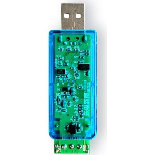 Usblin Converter USB to Lin Lin to USB Lin Device Debugger with Isolated Virtual Serial Port