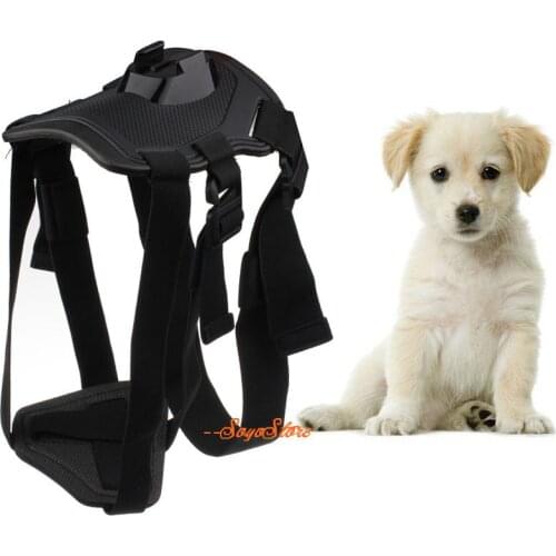 Fetch Dog Pet Harness Chest Shoulder Strap Belt Mount for GoPro 8 7 6 5 4 Xiaomi Yi 4K SJCAM SJ5000 SJ4000 SJ7000 Accessories