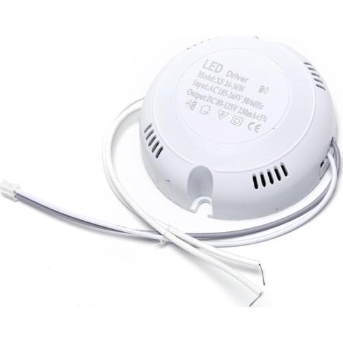 High Quality NEW 24W 36w LED Driver,Ceiling Driver,220v Round Driver Lighting Transform For LED Downlights,Lights