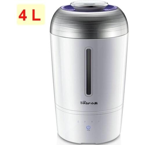 New electric humidifier 220v electric air purifier 4L portable air humidifier quiet air purifier columnar shape