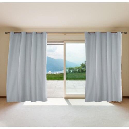Modern Blackout Curtains Sunproof Waterproof Sunshade Curtain Panels Customize Finished Bedroom Room Polyester Fiber Drapes