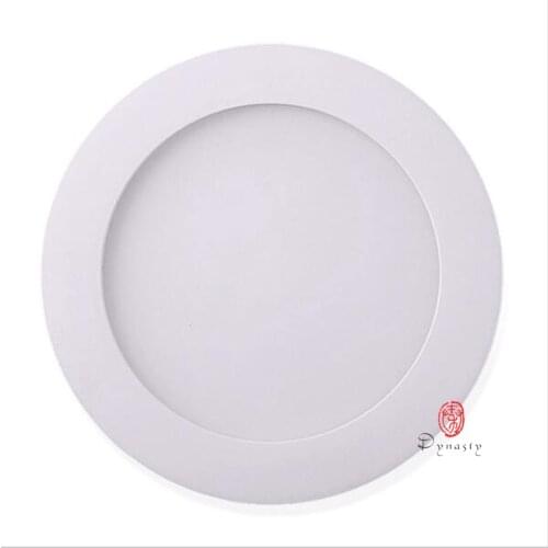 Slim LED Panel Lights AC85-265V Super Bright Round Downlight 3/4/6/9/12/15/18/24W LED Ceiling Recessed Kitchen Bathroom Dynasty