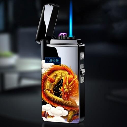 Windproof Arc Usb Lighter Gas Lighter Metal Survival Torch Turbo Lighters Plasma Lighter Survival Lighters Gadgets for Men