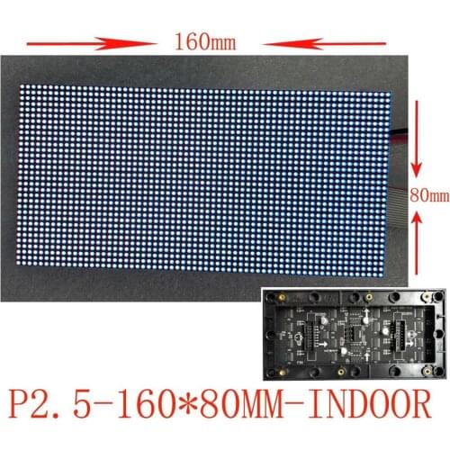 P2.5 indoor modulel led display fixed installation led video wall