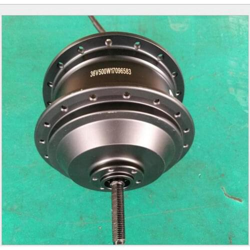 36v48v60v500W brushless DC motor 20-26inch electric bicycle accessory MTB snowmobile motor rear driven disc brake