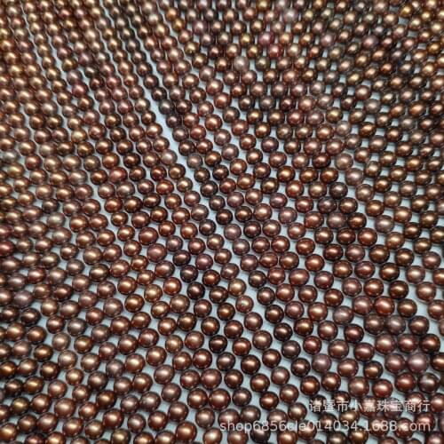 40cm Pearl Necklace 4.5mm Bead DIYJewelry