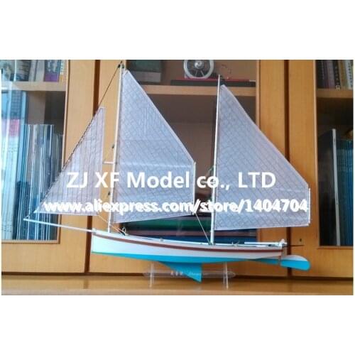 Free shipping Laser-cut Wooden Sailboat Model kit: The SHARPIE 1870 Sailboat Model