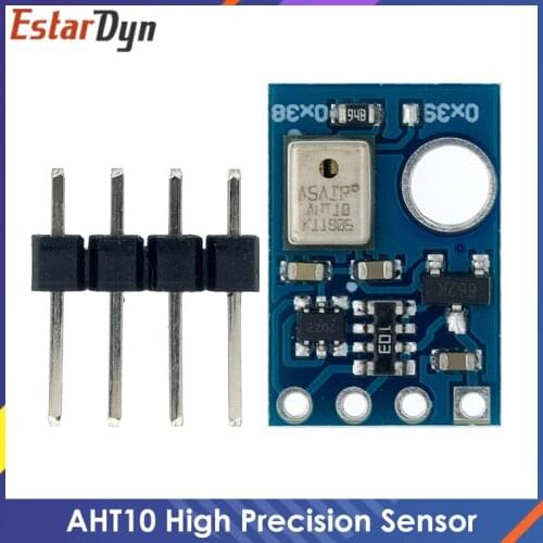 AHT10 High Precision Digital Temperature and Humidity Sensor Measurement Module I2C Communication Replace DHT11 SHT20 AM2302