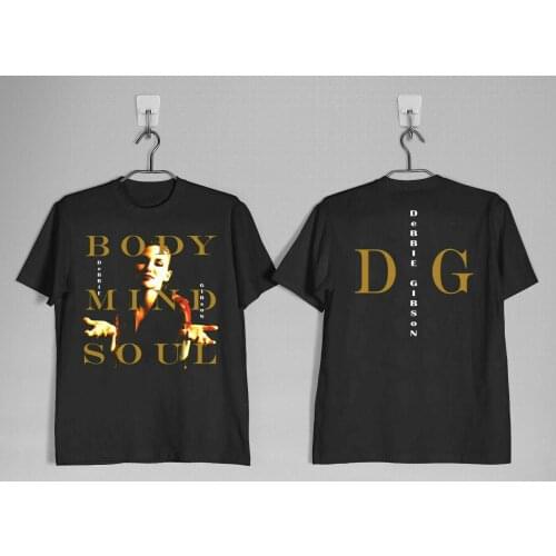 Debbie Gibson Body Mind Soul T SHIRT top SIZE USA S-5XL
