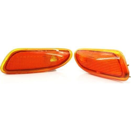 For Mercedes-Benz W203 C-Class Left Right Marker Light in Bumper Turn Signal Lamp