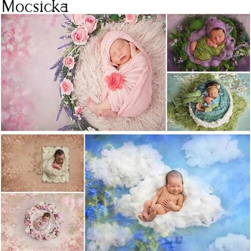 Photography Backdrop Newborn portrait floral photo booth background kids Children abstract texture flowers photographic props
