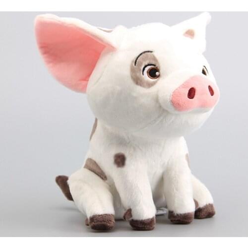 22cm Movie Moana Pet Pig Pua Stuffed Toy Animals Lovely Cute Soft Cartoon Plush Dolls Toy Kids Birthday Christmas Gift