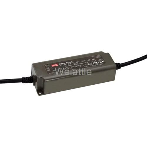 MEAN WELL original PWM-40-24 24V 1.67A meanwell PWM-40 24V 40.08W Single Output LED Power Supply