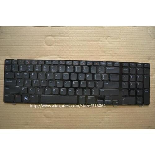 US New laptop keyboard for DELL 5720 7720 17R XPS 17L702X Vostro 3750 N7110 English black