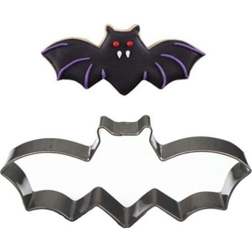 Dark Night Cookie Cutter Stainless Steel Biscuit Knife Baking Fruit Kitchen Mold Embossing Printing