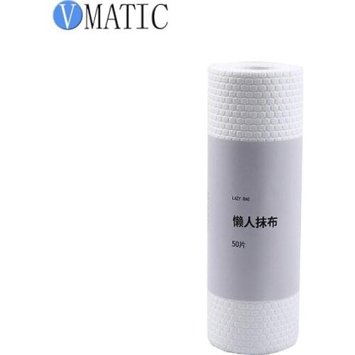 Disposable Breakpoint Non Woven Kitchen Towels Cleaning Cloth 50pcs in 1 Roll Glasses Dish Wipes Trapos Cocina