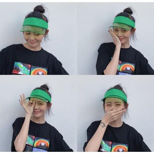 INS Top Empty Hat PVC Men Women Outdoor Sport Hat Leopard Summer Visors Cap Hat For Golf Hiking Tennis Running Sunscreen Gorras