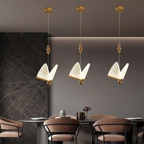 Modern led glass ball kitchen dining bar e27 pendant light modern chandelier hang bedroom
