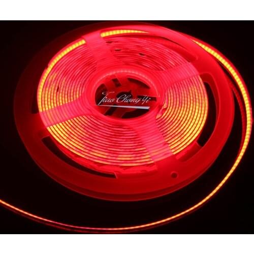 DC12V FCOB LED Strip Light 384 LEDs/m High Density Flexible FOB COB Led Lights Warm/Nature/Cool White Linear Dimmable IP65