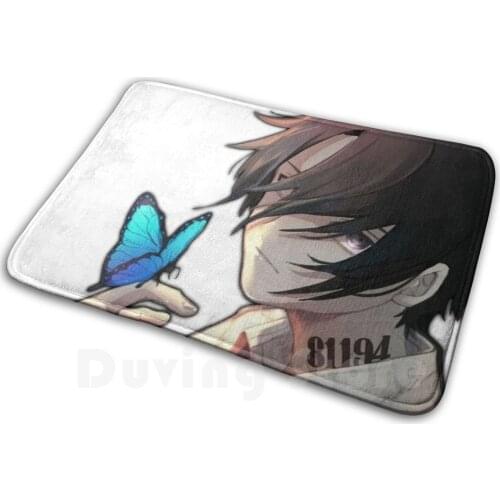 The Promised Neverland : Ray Fanart Soft Non-Slip Mat Rug Carpet Cushion The Promised Neverland Manga Anime Yakusoku No