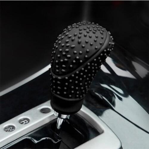 Universal Handbrake Cover Anti-skid Silicone Manual Automatic Transmission Car Gear Lever Shift Lever Knob Dust Car Accessories