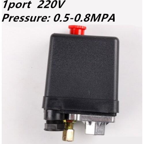 1 Phase 220-240V 5-8kgs 15A 175PSI 12Bar Air Compressor Pressure Switch Control Valve 3Phase 380V 20A