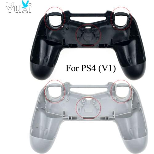 10pcs Black White Plastic Back Shell Case Cover Replacement Parts For Sony PlatStition 4 PS4 JDM JDM 001 011 Controller Housing
