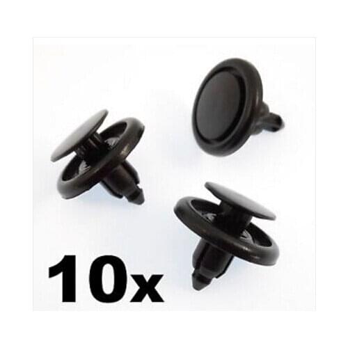 10x For Toyota Plastic Riveting Clamp Wheel Fender Fenders
