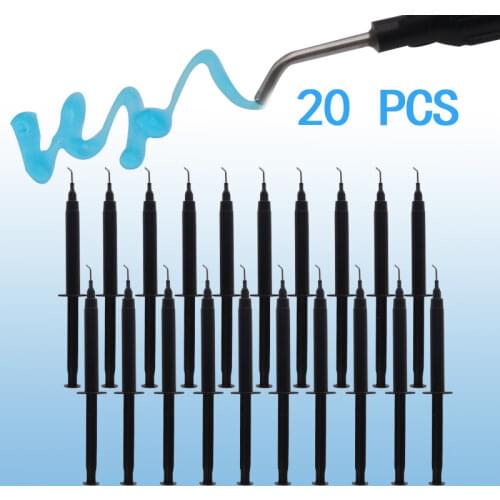20PCS Professional Teeth Whitening Gum Protector Gel Dental Gum Protector Refill Pen Clinic Gingival Barrier Dental Gum Dam