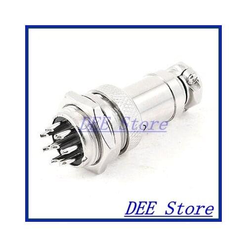 AC 200V 5A 1000V 8P 8 Pin Screw Aviation Connector Plug Joint