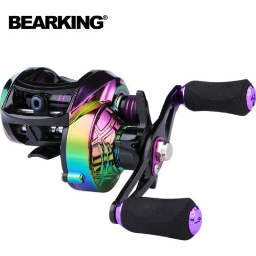 BEARKING AX200 7.2:1Baitcasting Reel 7KG Max DragHigh Speed Fishing Reel Reinforced Reel Drag Reel Carp Drag Reel Fishing