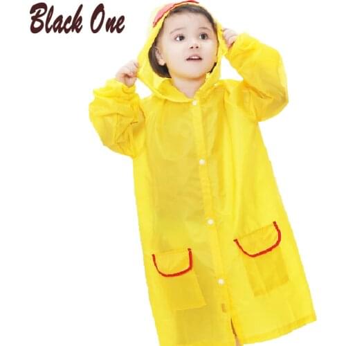 Black One Children's Raincoats China