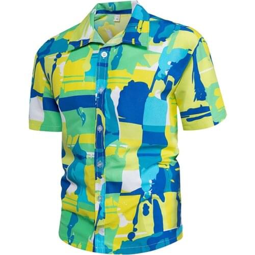 Мужские пляжные (гавайские) рубашки CALUOMATT China At AliExpress