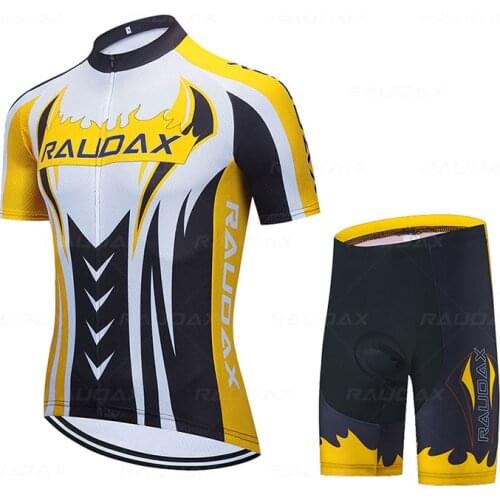 Mens Cycling Jersey Set 2021 Summer Short Sleeve Bike Uniform Outdoor Road Bike Team Ropa De Ciclismo Hombre Quick-Dry Suit