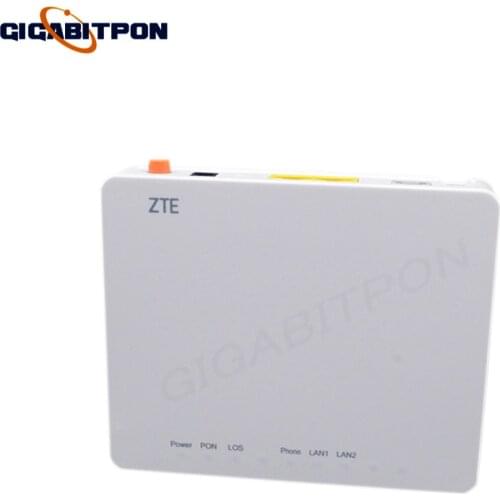 New ZTE F612 ONT ONT GPON SC UPC Port 1GE + 1FE + 1TEL FTTH WIFI MODEM English firmware with power supply and box
