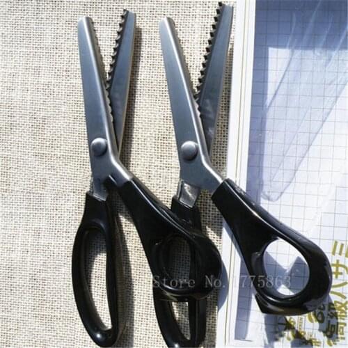 1 piece* New 23cm 50# Steel Professional Dressmaking Scissors Fabric Decorative Sewing Crafts Scrapbooking Lace Scissors AA7486