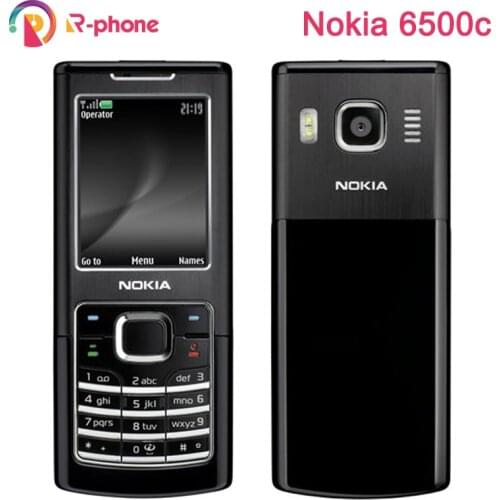 Original Nokia 6500c Mobile Phone 3G Unlocked 6500 Classic Phone Refurbished