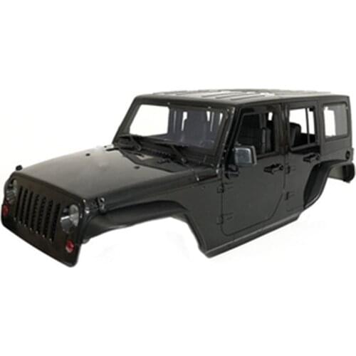Frame 313mm Wheelbase Car Cover Durable Simulation Car Body Shell Hard for 1/10 RC Crawler Wrangler Scx10 Spare Part