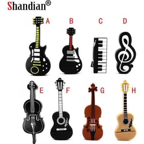 SHANDIAN HOT usb flash drive pen drive 32gb 16gb 8gb 4gb 2gb new Musical Notation model u disk pendriver flash memory usb stick